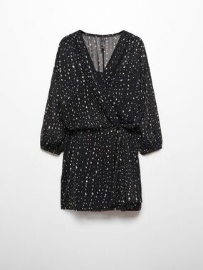 Mango 'Normandi' Print Wrap Dress. NWT.
Size: 6. Ask: $69.